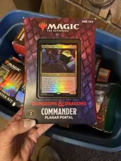 Adventures in Forgotten Realms Commander Deck Planar Portal MTG NIB FREE SHIP - Image 1