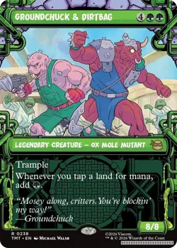 Groundchuck & Dirtbag (Showcase) [TMT - 238] - NM [Normal] TCG MTG - Image 1