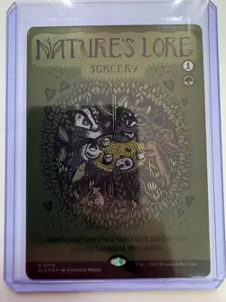 Nature's Lore #2278 FOIL Secret Lair: Prints Charming MTG NM ENG - Image 1