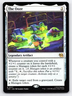 MTG The Ooze Normal R Teenage Mutant Ninja Turtles TMT 177 NM Magic - Image 1