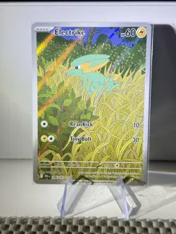 Electrike 196/182 Full Art Pokemon SV10: Destined Rivals English Near Mint - Image 1