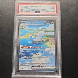 2023 Pokemon SV04 Altaria ex 253/182 Paradox Rift Illustration Rare Holo PSA 9 - Image 1
