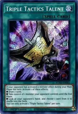 Yugioh! MP Triple Tactics Talent - ROTD-EN062 - Secret Rare - 1st Edition Modera - Image 1