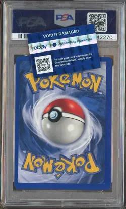 1999 Pokemon Game Shadowless #6 Gyarados Holo PSA 9 MINT - Image 2