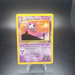 Sabrina’s Haunter 55/132 - Gym Challenge Unlimited Pokemon TCG NM -j - Image 1