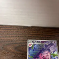 Pokemon Tinkatuff Illustration Rare Holo SV02 Paldea Evolved 217/193 90 HP - Image 4