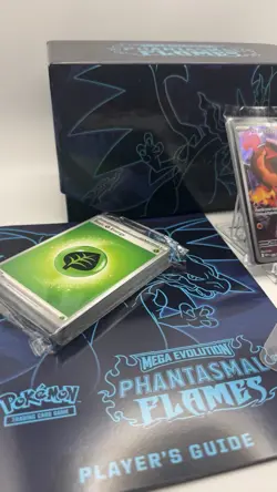 Phantasmal Flames ETB Elite Trainer Box Pokemon -Incudes Promo. (No Packs) - Image 4