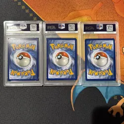 3x Pokemon Shining Arceus 57/73 Shining Legends Holo PSA 9, 8, 7 - Image 3
