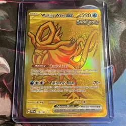 Walking Wake ex 178/131 - Gold Secret Rare - Prismatic Evolutions Pokemon MINT!! - Image 1