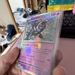 Pokemon Munkidori Reverse Holo Masterball Print Prismatic Evolutions 044/131 - Image 3