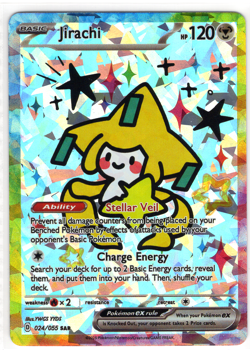 POKEMON - CHINESE DERP * JIRACHI - CRACKED ICE FOIL HOLO - Image 1