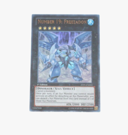 Number 19: Freezadon - ZTIN-EN003 - Ultra Rare - 1st Edition YuGiOh LP - Image 1