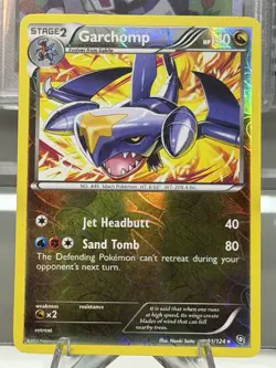 Garchomp - Dragons Exalted - 90/124 - Reverse Holo Rare- Pokemon TCG - LP - Image 2