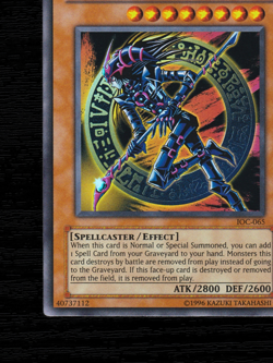 thly0001 Yu-Gi-Oh Dark Magician of Chaos IOC-065 Unlimited Ultra Rare EU 2010 - Image 5