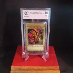 2010 Yugioh Legendary Collection The Winged Dragon of RA #LC01-EN003 BCCG 10 - Image 1