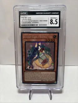 Yu-Gi-Oh Fairy Tail Luna RA01-EN009 Collector's Rare 1st Edition - Image 1