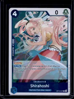 2026 One Piece Azure Sea's Seven Shirahoshi Rare #OP14-047 - Image 1