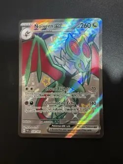 Noivern ex - 220/091 - Pokemon Paldean Fates Shiny Full Art Ultra Rare Card NM - Image 1