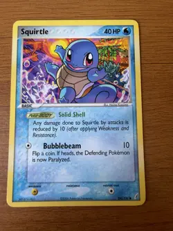 Pokemon Card - Squirtle 64/100 Crystal Guardians Regular - Image 1