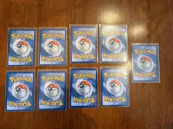 Pokemon TCG Black & White Holo Cards Lot Of 9 MP/LP - Image 2