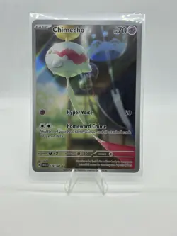 Pokemon TCG Chimecho Holo Card 179/167 Twilight Masquerade Series - Image 1