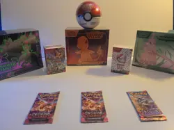 Huge Factory Sealed Pokemon Card Assorted Booster Pack Bundle includes 151 pack - Image 1