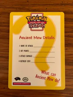 Pokemon card Ancient Mew promo mint - Image 3