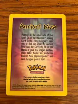 Pokemon card Ancient Mew promo mint - Image 4