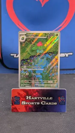 Pokemon TCG Ivysaur Scarlet Violet-151 Holo Card 167/165 IR English - Image 1