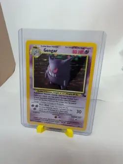 Pokemon TCG Gengar Fossil Holo Card 5/62 Unlimited Rare - Image 2