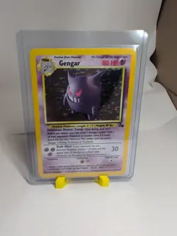 Pokemon TCG Gengar Fossil Holo Card 5/62 Unlimited Rare - Image 3