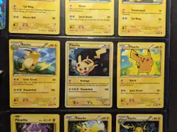Pikachu & Raichu 9-Card Lot w/ 2010 HGSS03 Black Star Promo Pokemon TCG WOTC 2 - Image 3