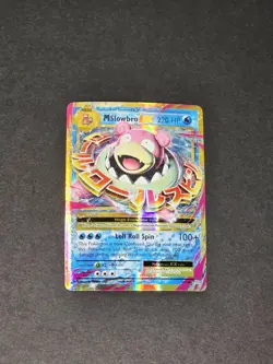 Pokemon TCG M Slowbro EX Mega XY Evolutions Ultra Rare Holo Card 27/108 - Image 2
