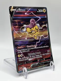 Pokemon Trading Card Game TCG Raikou V GG41/GG70 Crown Zenith Galarian Gallery - Image 2