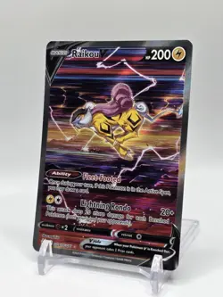 Pokemon Trading Card Game TCG Raikou V GG41/GG70 Crown Zenith Galarian Gallery - Image 3