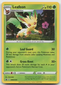 Leafeon Promo Holofoil SWSH: Sword & Shield Promo Cards SWSH191 NM - Image 1