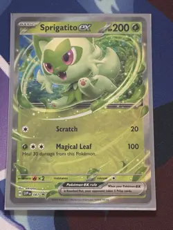 Sprigatito ex 087 Sv: Scarlet & Violet Promo Cards Holo - Image 1
