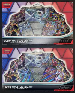 Lot of 2 Pokemon Trading Card Game Lugia ex & Latias ex Premium Collection TCG - Image 1