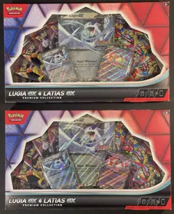 Lot of 2 Pokemon Trading Card Game Lugia ex & Latias ex Premium Collection TCG - Image 3