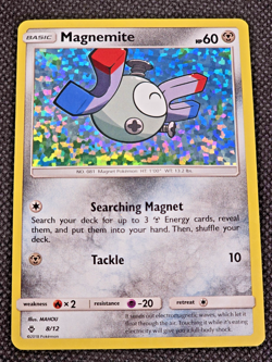 Magnemite 8/12 Promo McDonald's Promos 2018 Pokemon Card MP -- L25 - Image 1