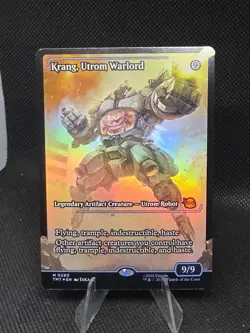 Krang, Utrom Warlord (showcase ) Teenage Mutant Ninja Turtles Foil - Image 1