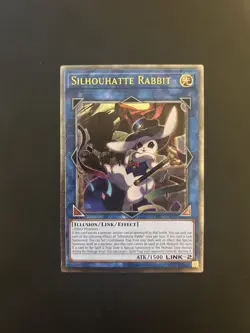Yu-Gi-Oh! OP27-EN002 Silhouhatte Rabbit (Unlimited) Ultimate Rare, NEAR MINT - Image 1
