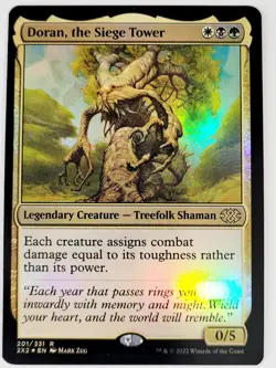 MTG Doran, the Siege Tower Foil - Double Masters 2022 LP - Image 1