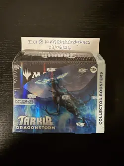 Magic: The Gathering Tarkir Dragonstorm Collector Booster Box Sealed - Image 1