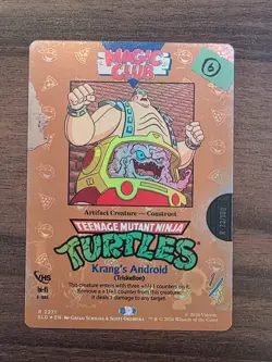 Krang’s Android - Triskelion Foil MTG TMNT Secret Lair 2371 NM - Image 1