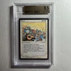 MTG Arabian Nights -Jihadd- BGS 9.5 Gem Mint (w/ 3 9.5 subs) -Banned- 1993 - Image 1