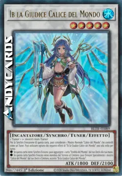 IB LA GIUDICE CALICE DEL MONDO • Ultra R • BLTR IT089 • 1Ed • Yugioh! ANDYCARDS - Image 1