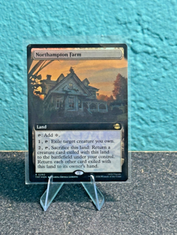 MTG Northampton Farm - Foil - Extended Art, NM-Mint, English Teenage Mutant Ninj - Image 1