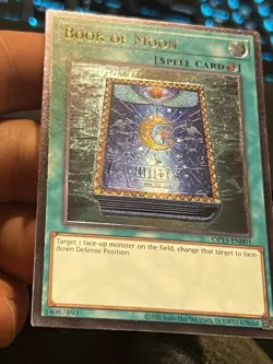1 X Yu-Gi-Oh! Book of Moon - OP13-EN001 - Ultimate Rare - NM!! - Image 2