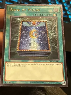 1 X Yu-Gi-Oh! Book of Moon - OP13-EN001 - Ultimate Rare - NM!! - Image 3